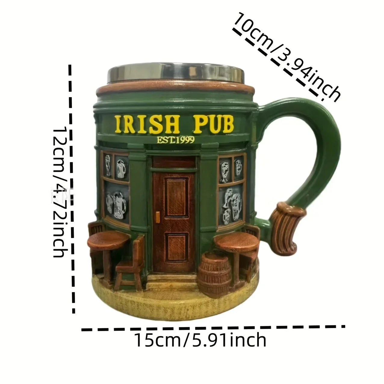 Mug - Irish Stainless Steel
