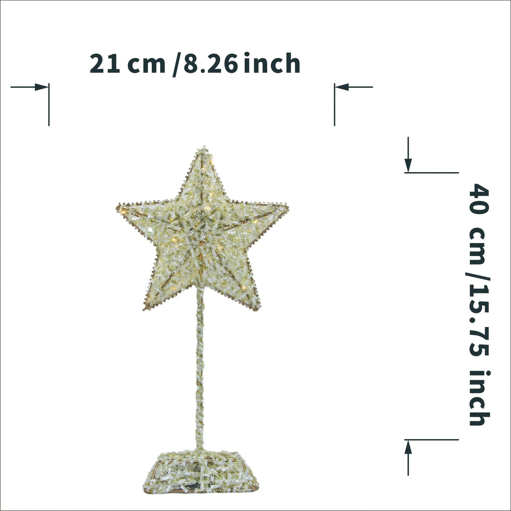 Ramadan Decoration - Metal Star with LED Lights