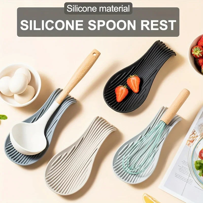 Spoon Holder - Silicone Spoon Shaped