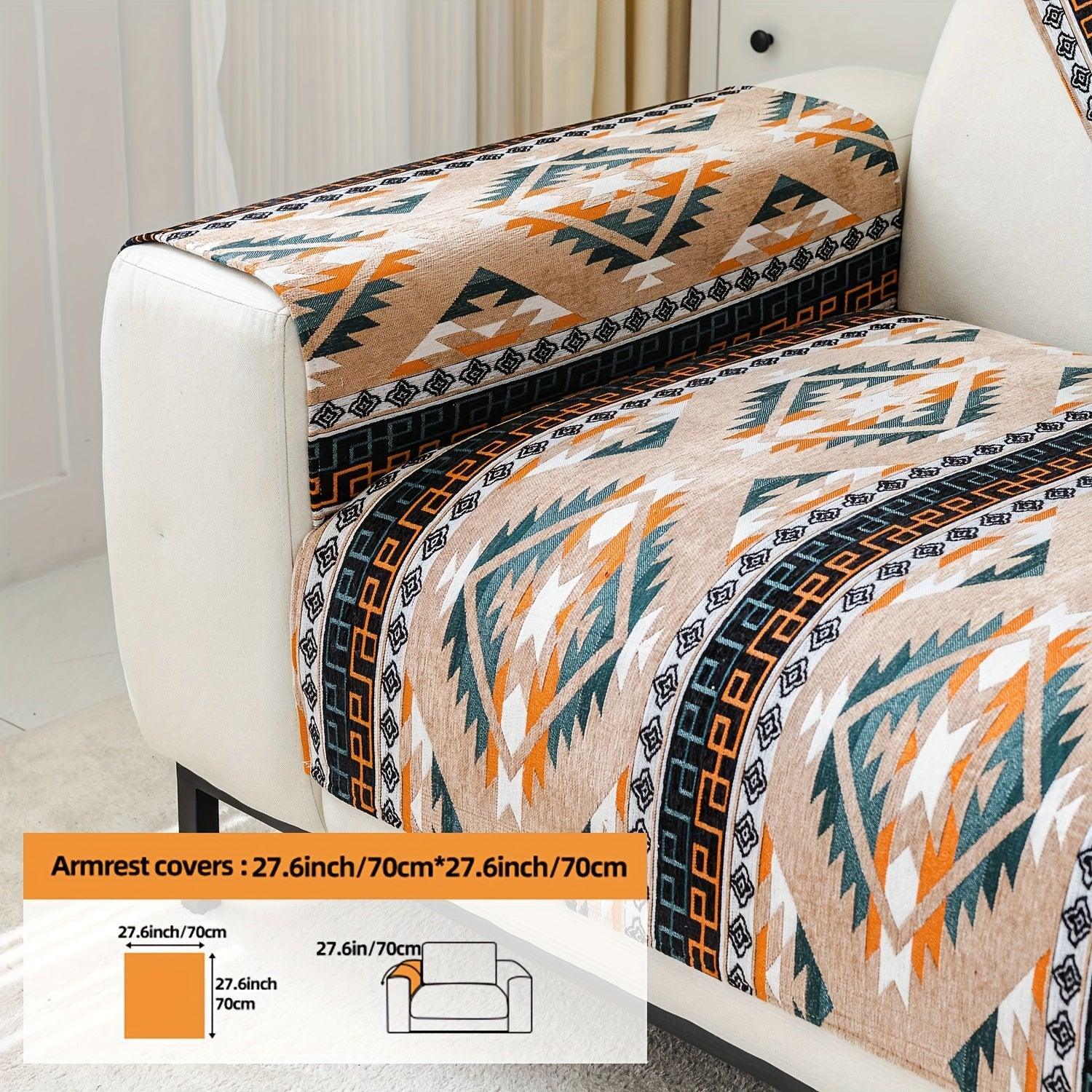 Linen Couch Slipcover | Boho Dog Proof Couch Slipcovers for All-Season topspet