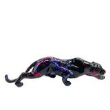 Cheetah Figurine with Lightning Pattern