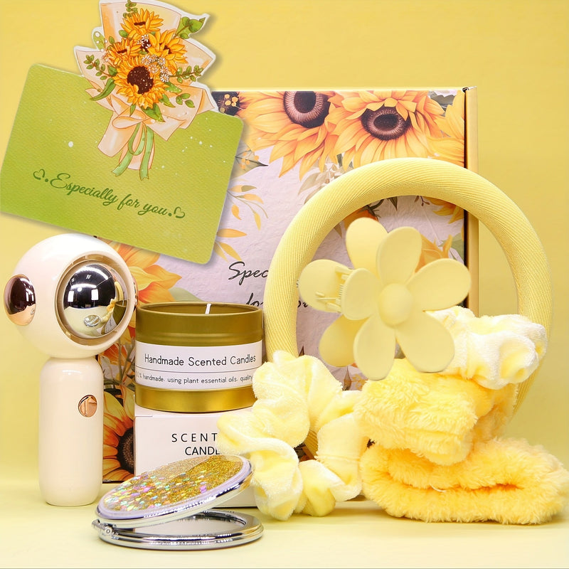 Gift Baskets for Women, Unique Gifts for Mother, Best Friend Birthday Gift, Graduation Gift, Inspirational Gift Set Box, Gift Of Mother's Day, Christmas Gifts for Woman Her Teen Sister Friendship- Brighten Up Her Day House Of Avana
