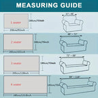 Luxurious Four Seasons Jacquard Slipcover | Waterproof Cover for Couch topspet