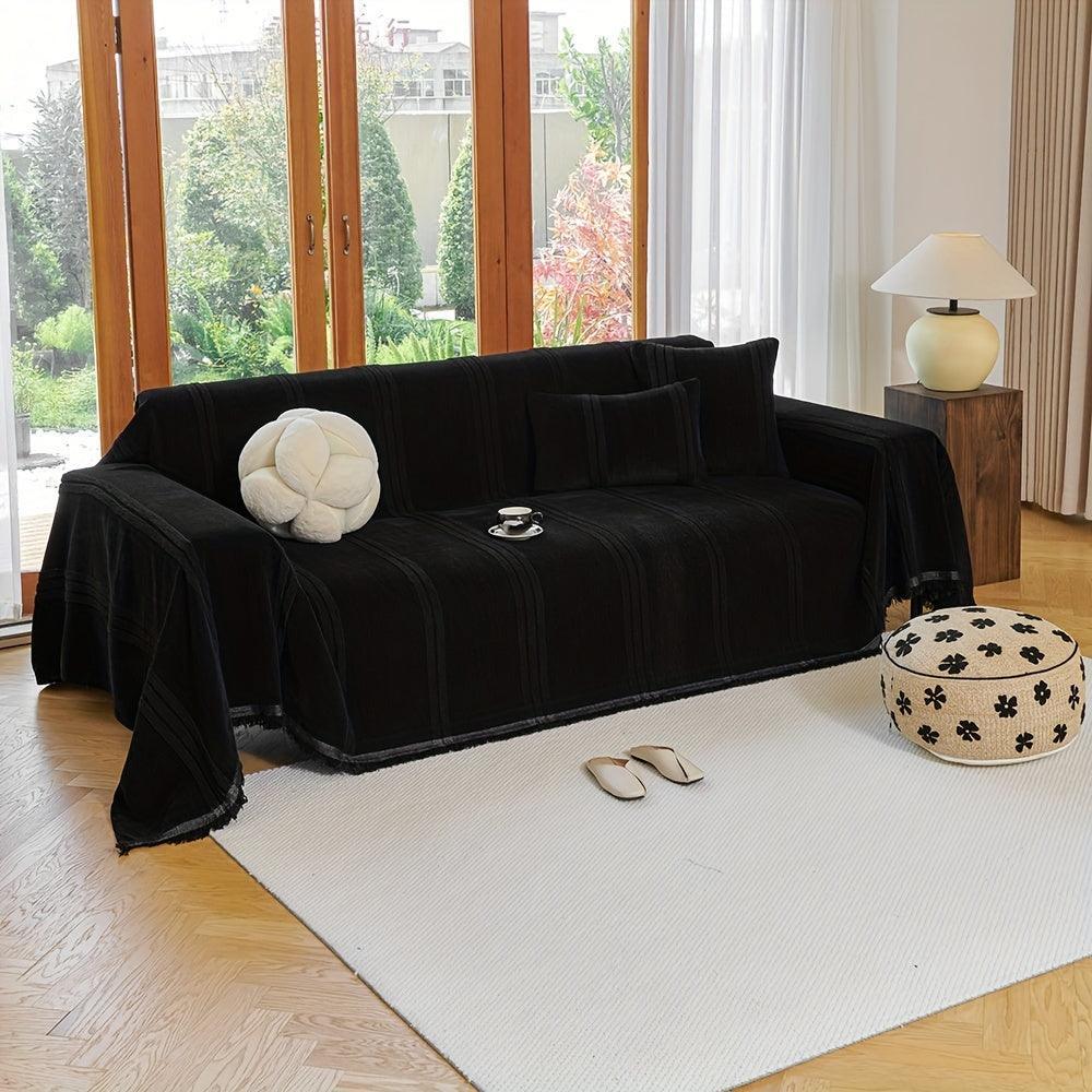 Luxury Anti- Cat Scratch Sofa Cover - Chenille Fabric Couch Protector topspet