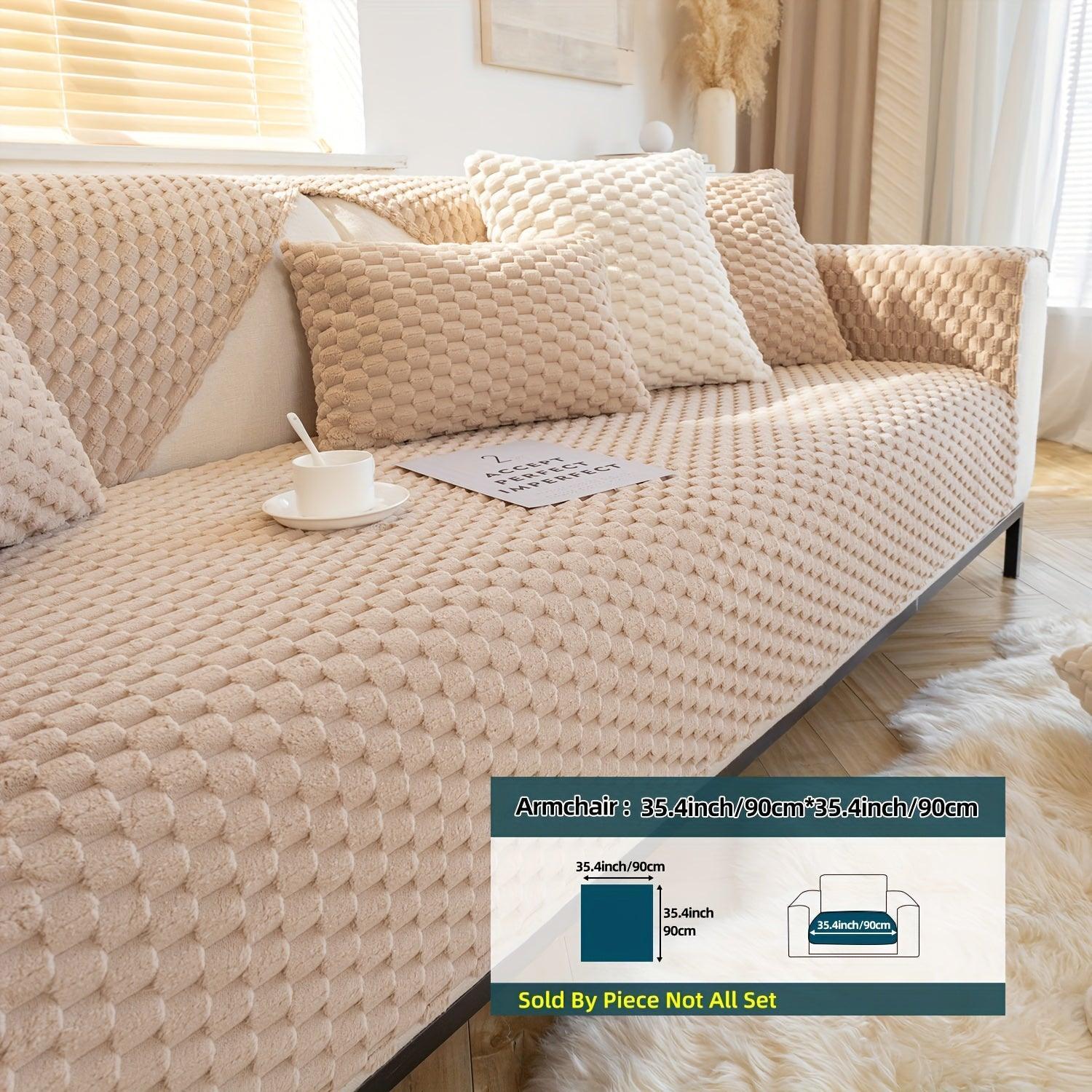 Plush Nordic Sofa Slipcover topspet