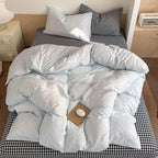 Chloe Pastel Candy Cotton Bedding Set / Mint Ever Lasting