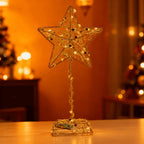 Ramadan Decoration - Star-Studded Metal with LED Lights