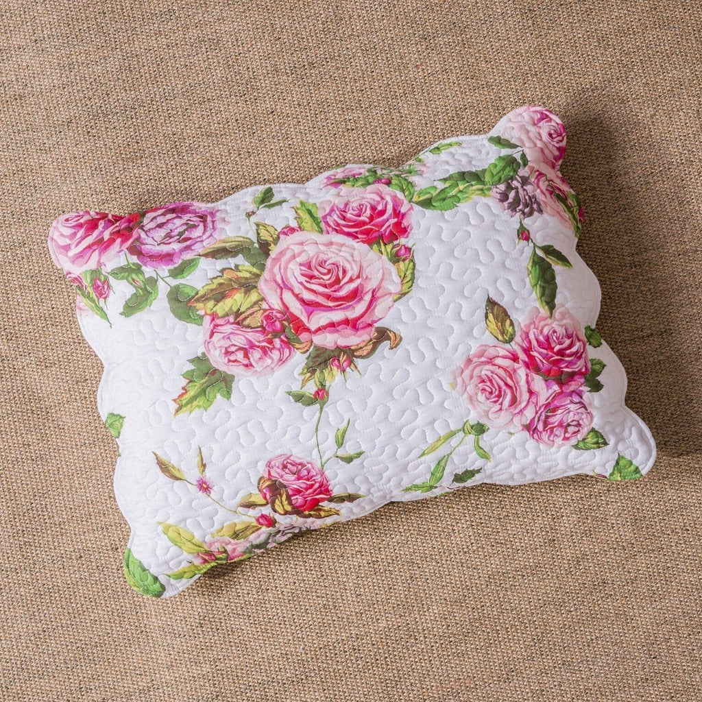 DaDa Bedding Bed in a Bag Bundle Set - Romantic Roses Lovely Blooming Floral Bedding Set (JHW-879) DaDalogy Bedding Collection