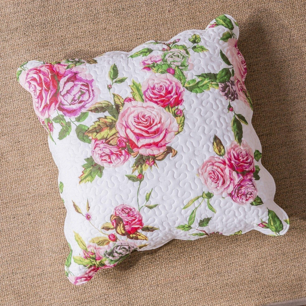 DaDa Bedding Bed in a Bag Bundle Set - Romantic Roses Lovely Blooming Floral Bedding Set (JHW-879) DaDalogy Bedding Collection