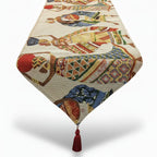 DaDa Bedding Dancing Women African Dreams Elegant Woven Tapestry Dining Table Runner (18117) DaDalogy Bedding Collection