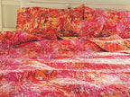 DaDa Bedding Lovely Pop of Colors Lightweight Reversible Quilted Bedspread Set (KBJ1625) DaDalogy Bedding Collection