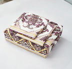 DaDa Bedding Majestic Oriental Kilim Duvet Cover - w/ Pillow Cases Royal Persian Traditional Design Intricate Ornate Ornament Print DaDalogy Bedding Collection