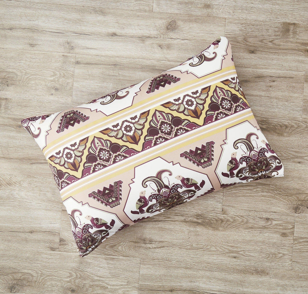 DaDa Bedding Majestic Oriental Kilim Duvet Cover - w/ Pillow Cases Royal Persian Traditional Design Intricate Ornate Ornament Print DaDalogy Bedding Collection