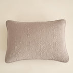 DaDa Bedding Neutral Taupe Beige Sandy Elegant Matelasse Cotton Quilted Bedspread Set (JHW-585) DaDalogy Bedding Collection