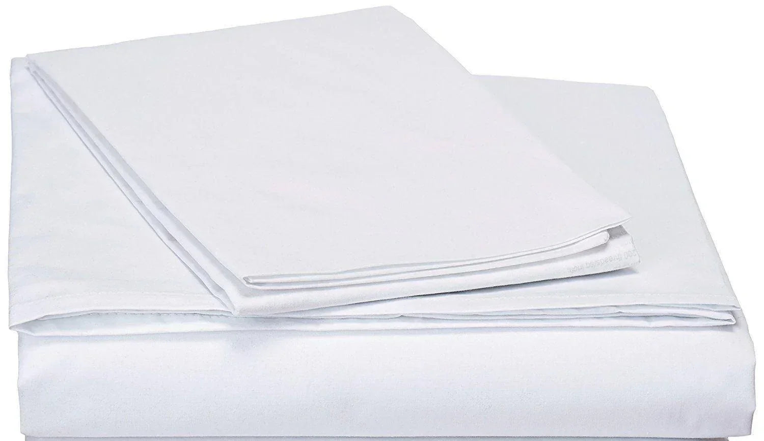 DaDa Bedding White Fitted Sheet Only & Pillow Cases Set (FTS098765) DaDalogy Bedding Collection