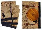 DaDalogy Bedding Set of 4 Pieces Autumn Birds Blessing Tapestry Dining Placemats 13” x 19” (Thanksgiving) DaDalogy Bedding Collection