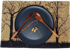 DaDalogy Bedding Set of 4 Pieces Autumn Birds Blessing Tapestry Dining Placemats 13” x 19” (Thanksgiving) DaDalogy Bedding Collection