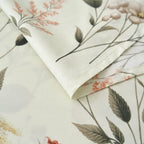 DaDalogy Enchanted Meadow Bed in a bag Set - Victoria Garden Delicate Floral Symphony in Beige, Rose, and Soft Green, Luxuriously Soft Quilted Set DaDalogy Bedding Collection