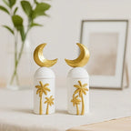 Art Piece - Hand-painted Ramadan Decor, front view - House Of Avana