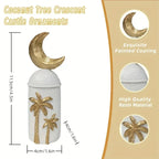 Art Piece - Hand-painted Ramadan Decor, side view - House Of Avana