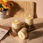 S Remote Control Rope Led Flameless Candles, Retro Style for Bedroom Decor and Bathroom Accessories,... - House Of Avana