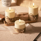 S Remote Control Rope Led Flameless Candles, Retro Style for Bedroom Decor and Bathroom Accessories,... - House Of Avana