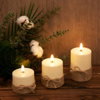 S Remote Control Rope Led Flameless Candles, Retro Style for Bedroom Decor and Bathroom Accessories,... - House Of Avana