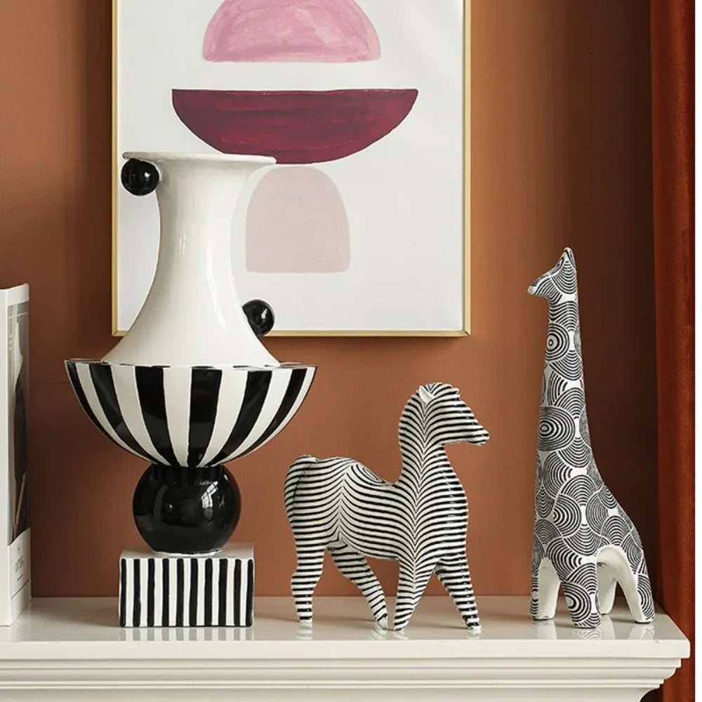 Creative Home Decor Animal Figurines, front view - House Of Avana