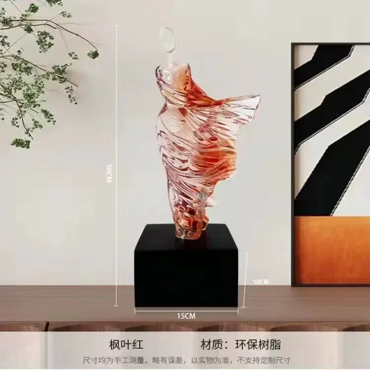 Modern Decor Portrait Sculpture Resin Sculptur Art Senior Statue Living Room Home Decoration Office Desk... - House Of Avana