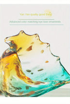 Handmade Glass Conch Art Decoration, Ocean Series Home Decor, Collectible Handmade Art Sculpture, Party... - House Of Avana