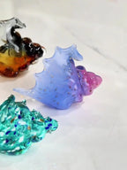 Handmade Glass Conch Art Decoration, Ocean Series Home Decor, Collectible Handmade Art Sculpture, Party... - House Of Avana