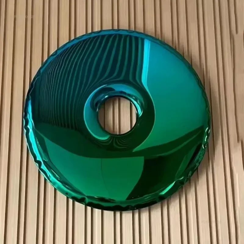 Nordic Wall Decor - Stainless Steel Modern, angled view - House Of Avana