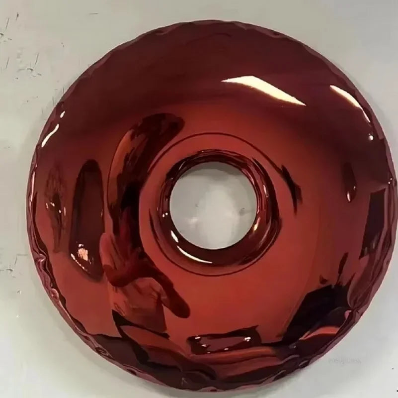 Nordic Wall Decor - Stainless Steel Modern, close-up view - House Of Avana