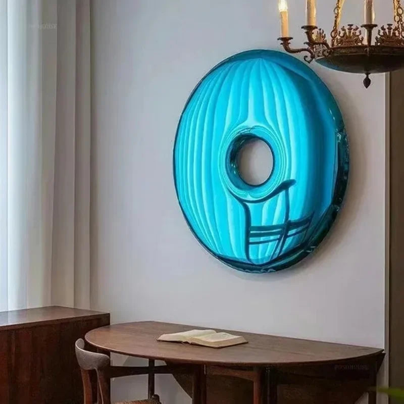 Nordic Wall Decor - Stainless Steel Modern, top view - House Of Avana