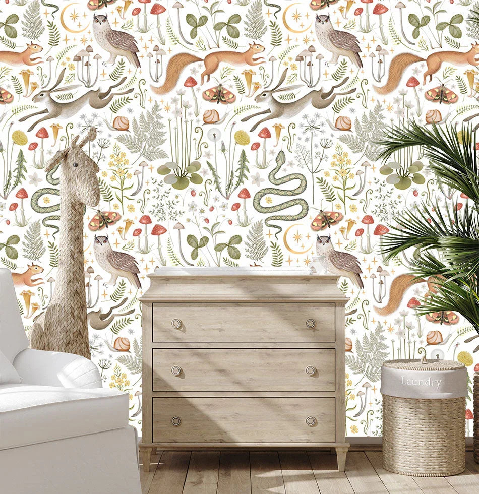 Arrows Forest - Nursery Wall Decor Wallpapers, detail shot - House Of Avana