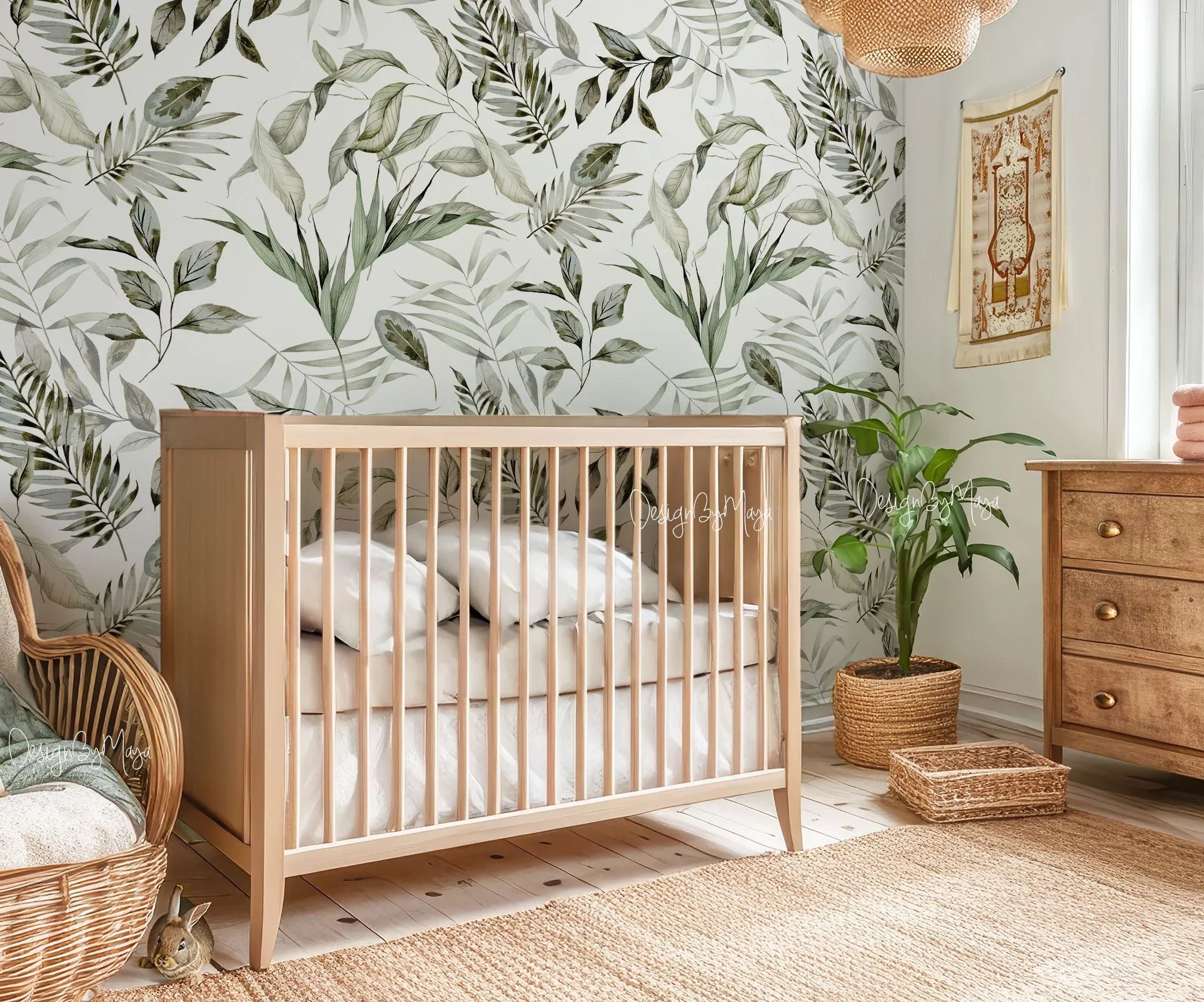 Arrows Forest - Nursery Wall Decor Wallpapers, texture detail - House Of Avana