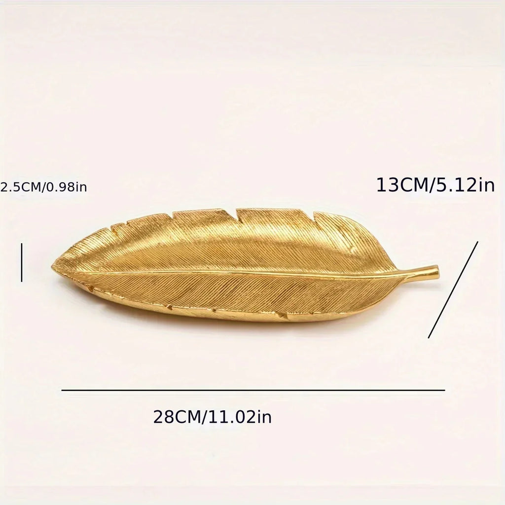 [Decorative Item] Decorative Item For Living Room Or Bedroom, Featuring A Single Leaf Design