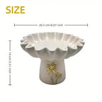 Decorative Tray - Ramadan Coconut Trees Wooden Small