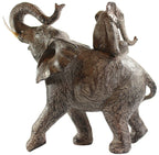 Large African Elephant Statue Gifts for Women, Big Elephant Decor Scuplture House Of Avana