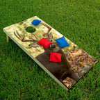 Deer In The Woods - Cornhole Board Wrap - Set of 2 Lone Star Art