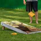 Deer In The Woods - Cornhole Board Wrap - Set of 2 Lone Star Art