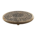 Wooden Tray - Rustic Serving Circle