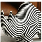 Farm Animal Sculpture – Gray Resin [[SKU:HOA-SCU-534]]