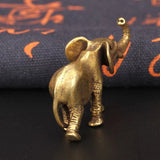 Antique Miniature Elephant Figurines for Home Decor