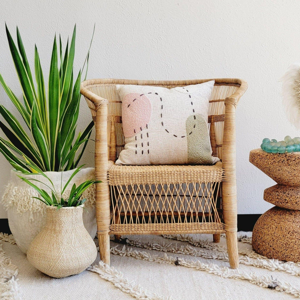 Desert Dawn Throw Pillow Kanju Interiors