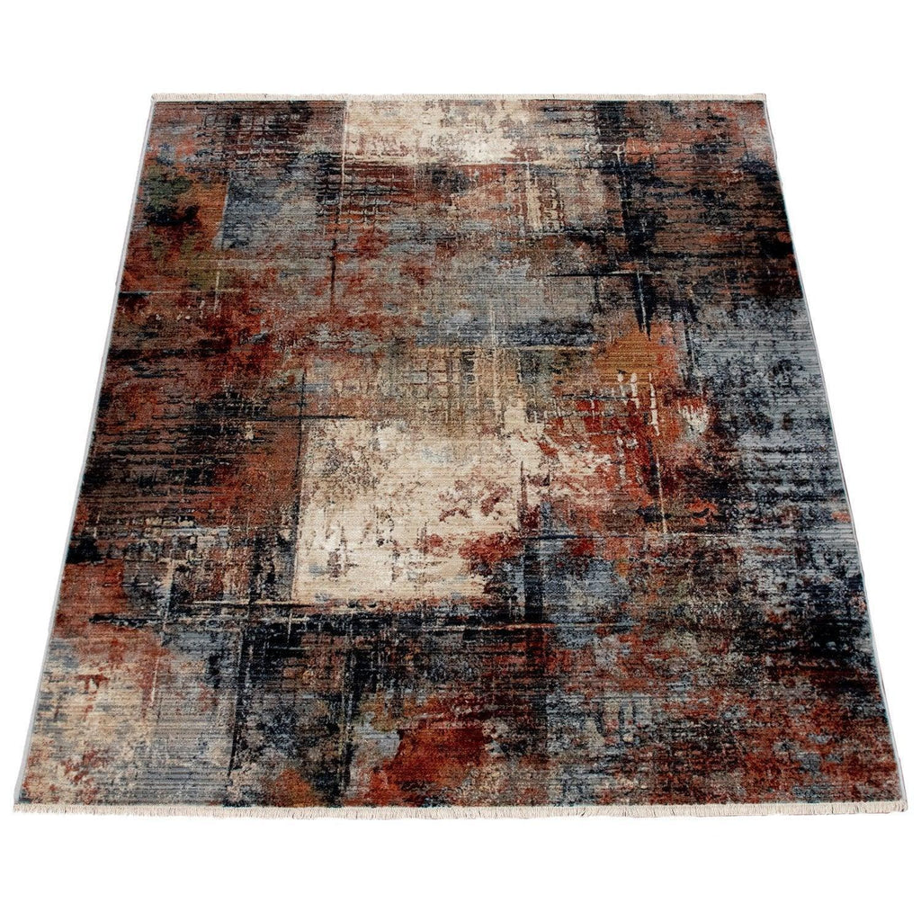 Living Room Rug Senna Industrial Look - Colourful RugYourHome