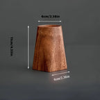 Desk Organizer - Compact Walnut Tray