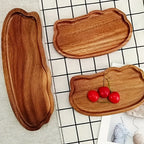 Dessert Tray - Wooden Rectangular