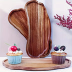 Dessert Tray - Wooden Rectangular