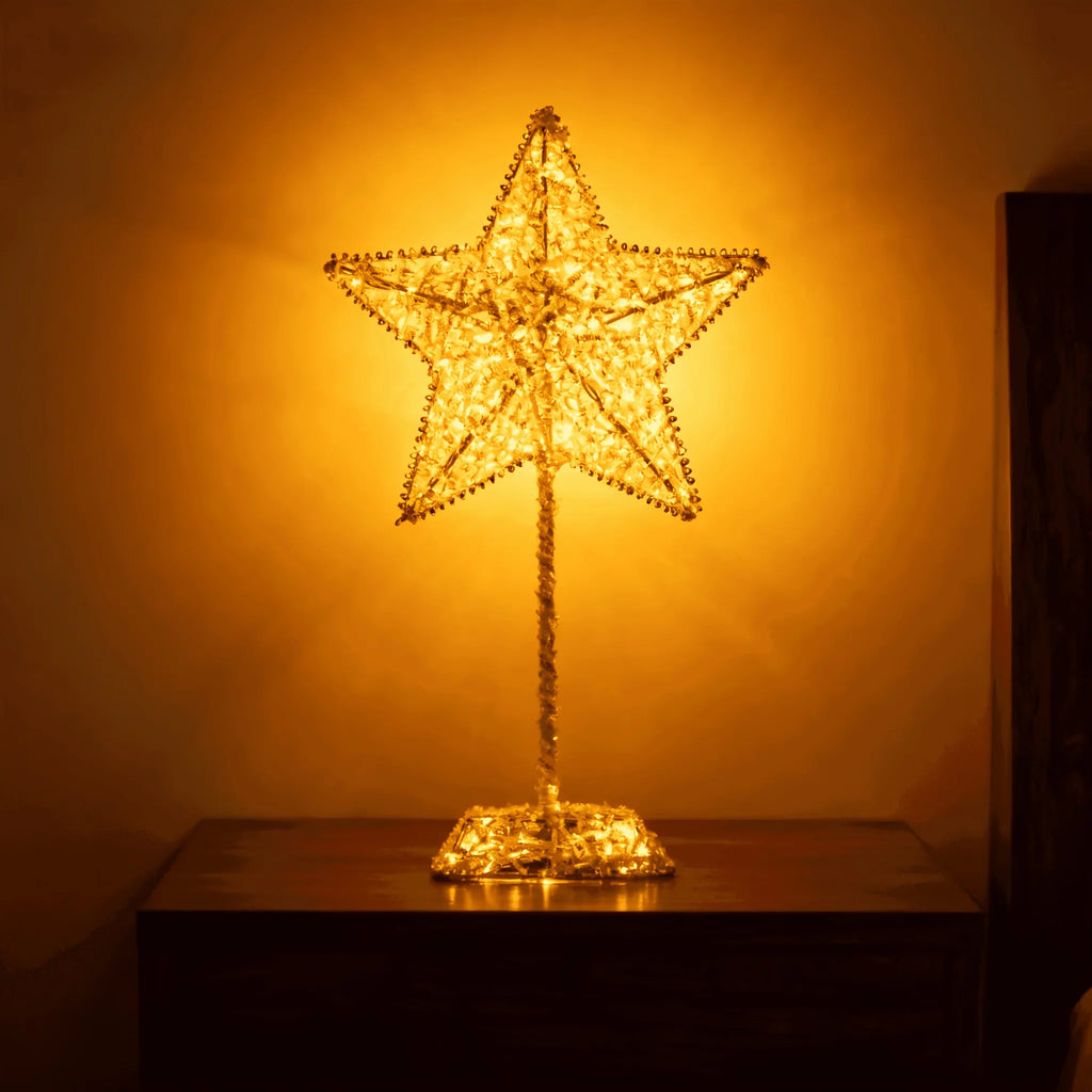 Ramadan Decoration - Metal Star with LED Lights